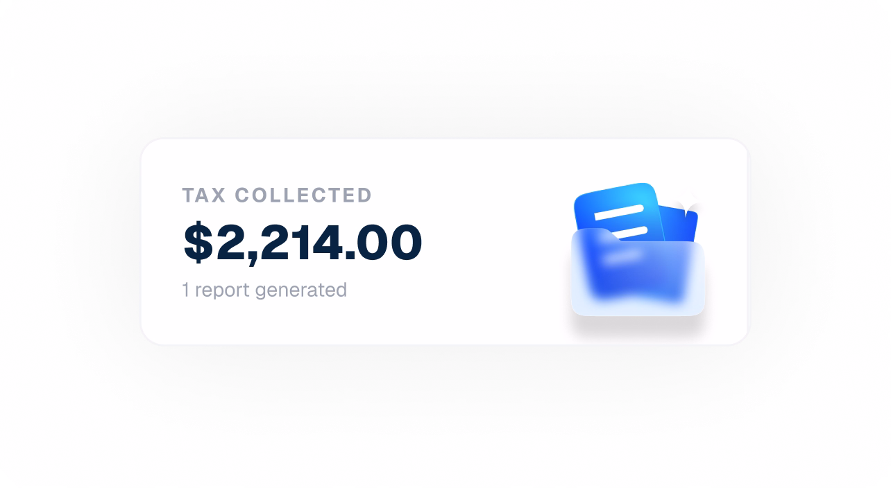 Tax collected