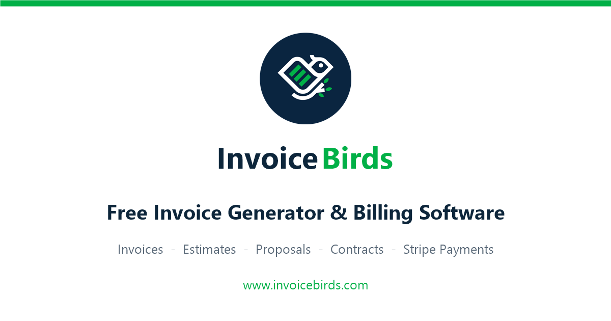 Preview image published by invoicebirds.com